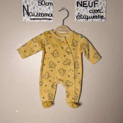 pyjama mixte kimbaloo taille 0 mois